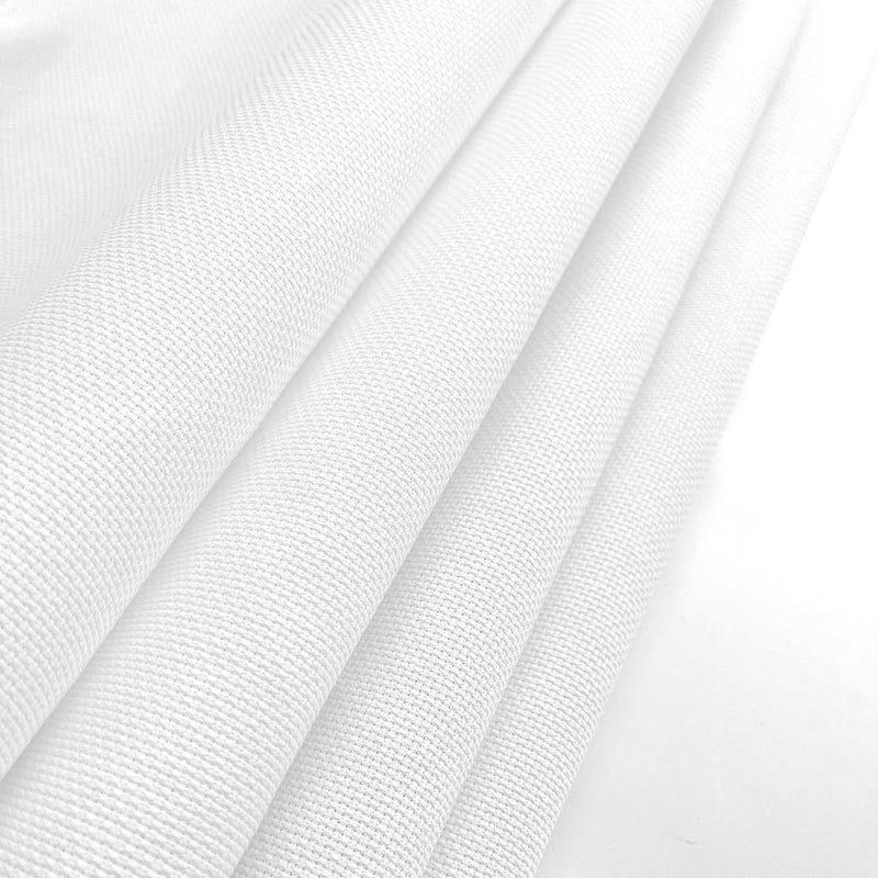 Zhenqing Aida Cloth 14 Count Cross Stitch Fabric Cross Stitch Aida Cloth for Embroidery and Needlework (White, 30 * 39inch) - Image 1